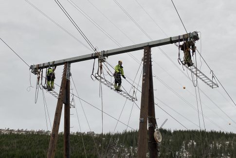 mast nea stokkfjellet trønderenergi
