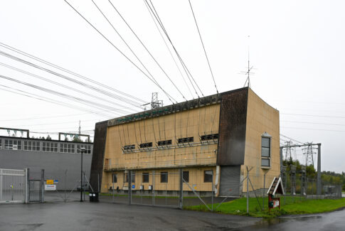 Tegneby trafostasjon. (Foto: Atle Abelsen)