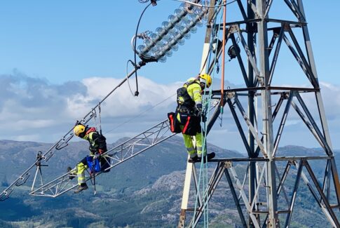 statnett mast fjordspenn