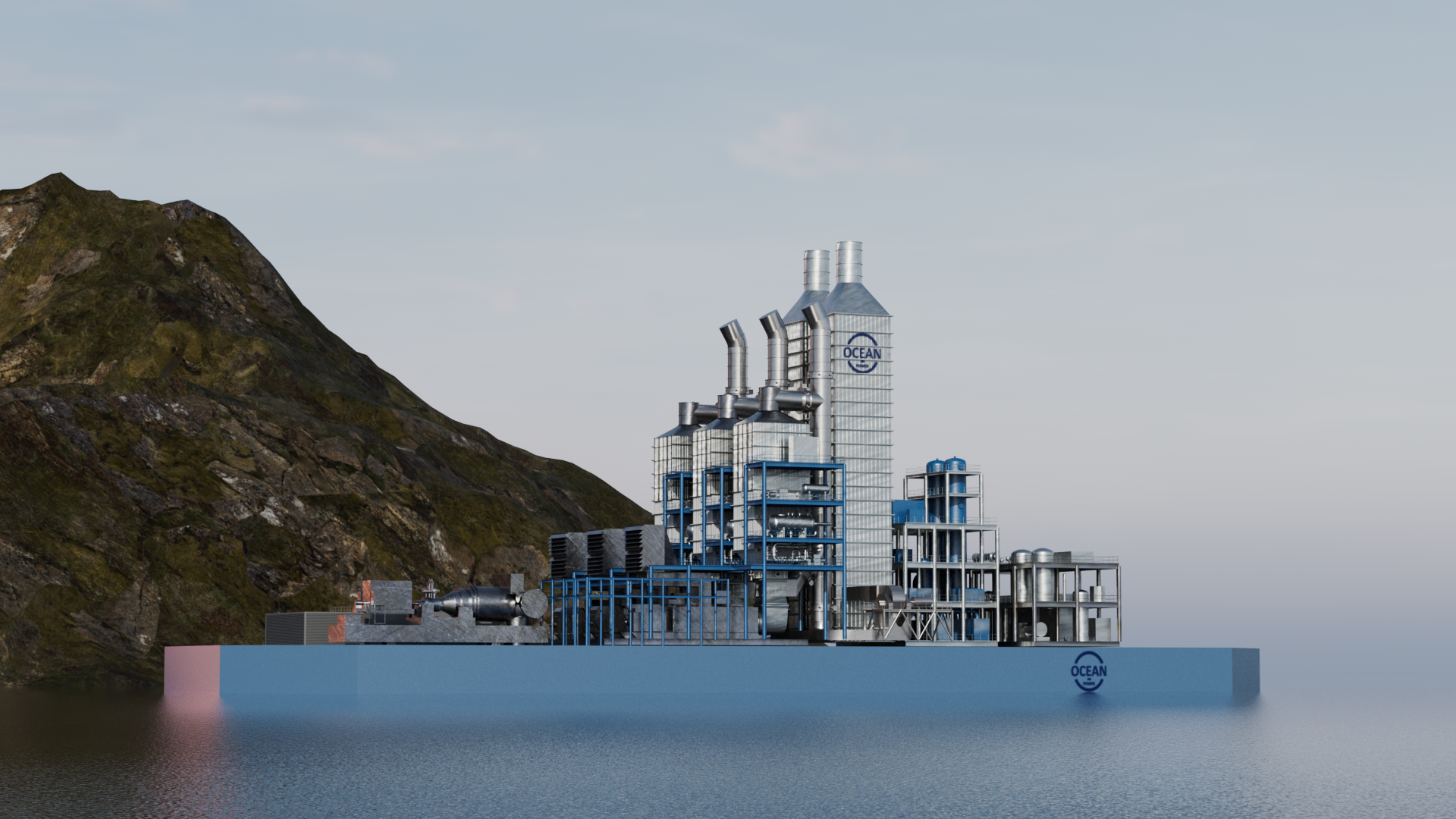 flytende gasskraftverk